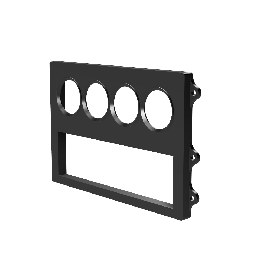 Radioblende mit Instrumentenaufnahme